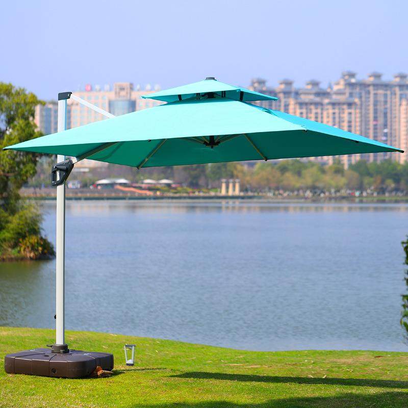 户外铝质遮阳伞花园别墅侧边防雨伞露台民宿舍伞餐饮罗马伞,电子元器件市场,其它元器件,淘宝优惠券,粉丝福利购,淘宝优惠卷