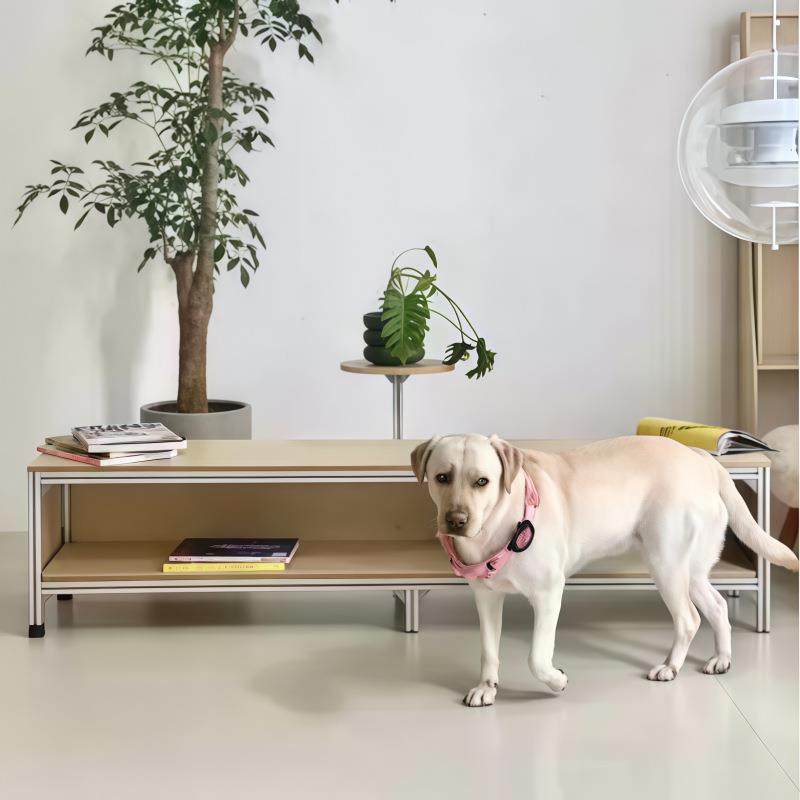 中古茶几复古实木沙发边几可移动茶几简约现代长方形设计师电视柜