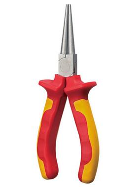 长城双色VDE绝缘圆嘴钳6”216106