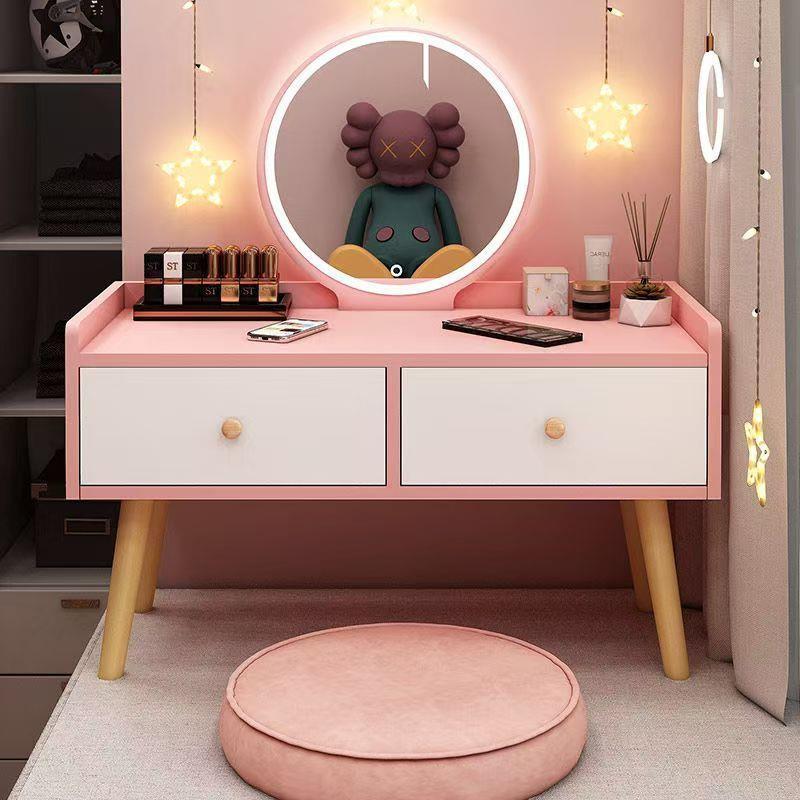 飘窗梳妆台坐地化妆梳妆柜子少女化妆桌小桌子卧室网红小型化妆台
