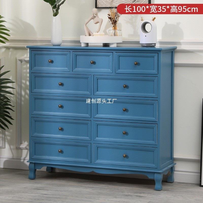 五斗柜实木卧室抽屉储物柜客厅收纳柜子家用五斗橱斗柜
