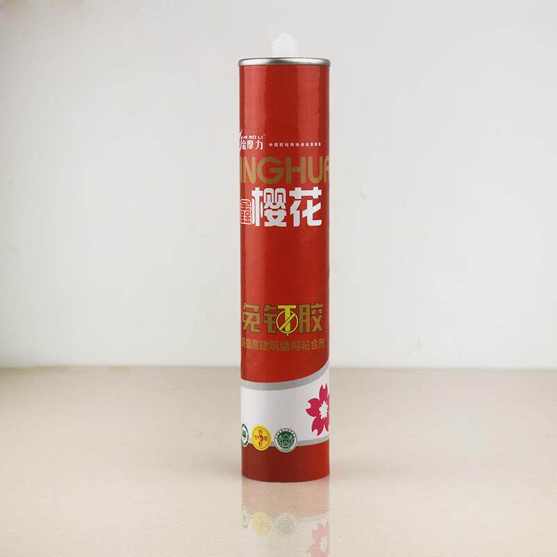 免钉瓷孔胶胶墙面粘免打543置物架木砖工用透明玻璃胶水整箱