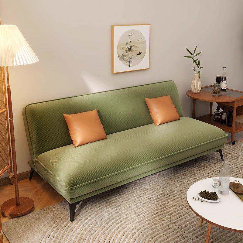 25年新沙款发床可折叠小户型客沙厅发坐灯躺两用芯绒网NBA红款双