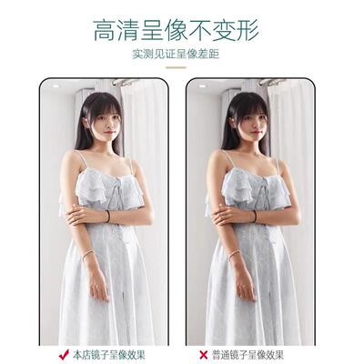 全身镜穿衣落镜子家用挂贴墙红女地生卧室宿网舍壁简约挂YJLDJ-00墙试衣镜