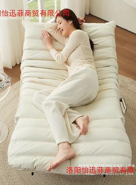 休闲IVL躺椅客旋厅家毛毛虫网红功沙发阳台懒人沙发单人椅用电动