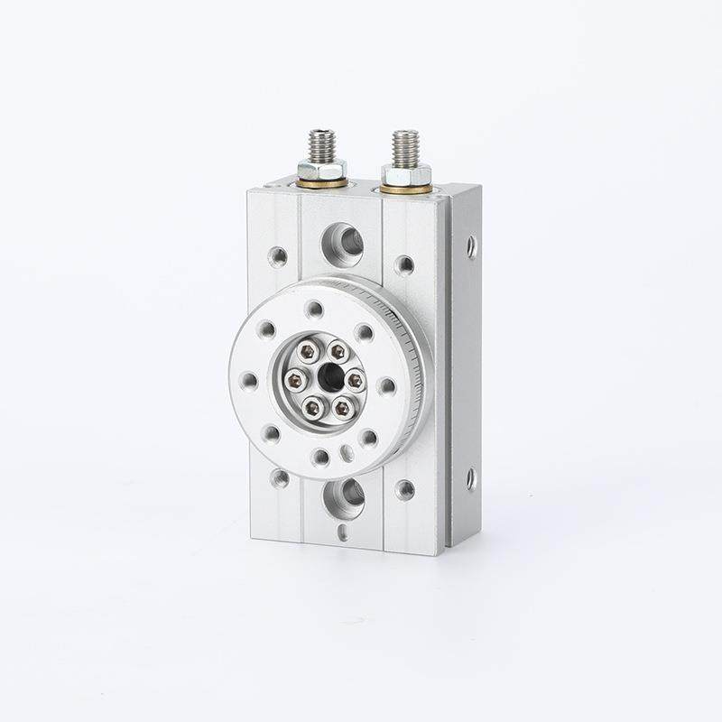 SMC型旋转气缸90度8/0度齿轮式1小型摆动回转气缸MSQBH324RQ210/0