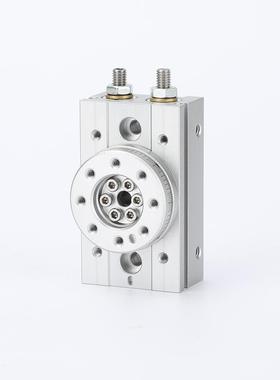 SMC型旋转气缸90度8/0度齿轮式1小型摆动回转气缸MSQBH324RQ210/0