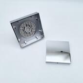 酒5116藏店工替程全铜方隐形防臭地暗漏淋浴镀铬嵌入瓷砖平款 设计