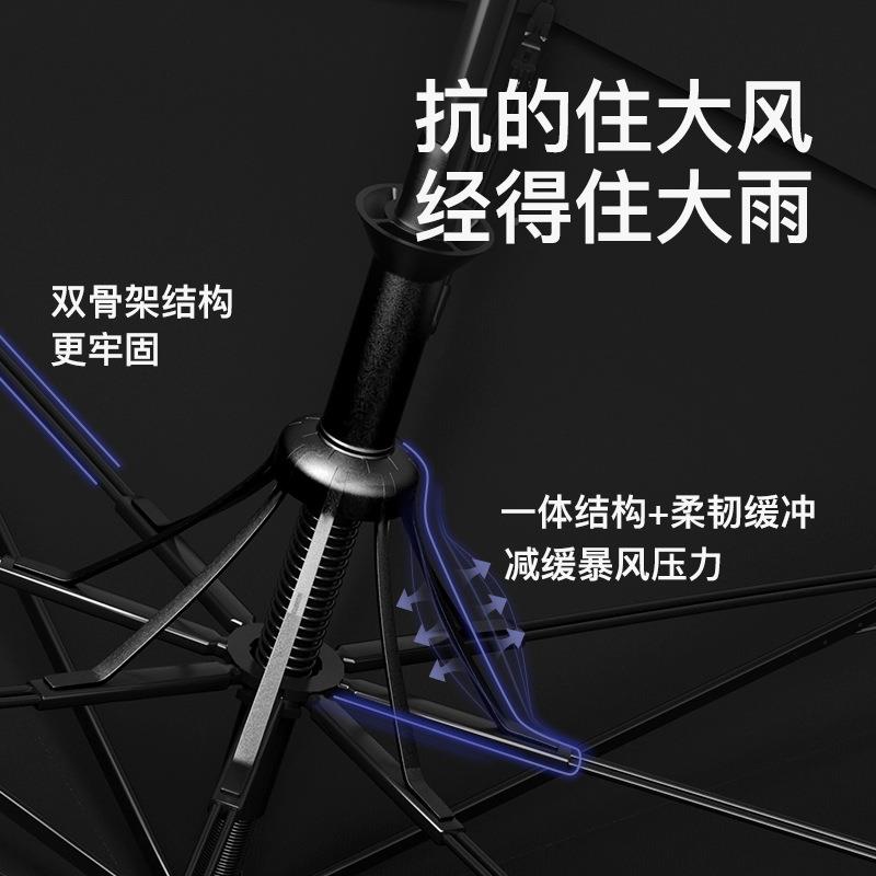 二折雨伞762自动伞风抗暴m126c大号双人便携晴两雨伞用男女简约结