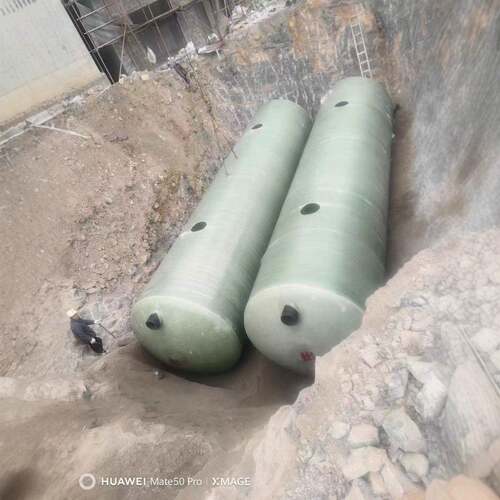 璃贵OYZ州玻璃钢粪池璃钢隔油池玻玻钢污水处理设化备