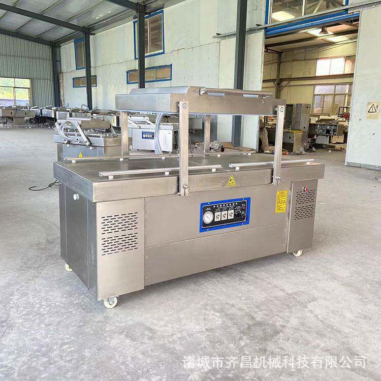 腌制咸鱼真空包双装机304476不锈钢材质臭鳜鱼半室自动真空包装