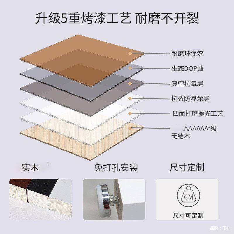屏风隔断格栅客厅实木条入户玄关房间分隔柱子免打孔竖条装饰立柱