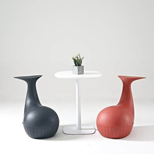 网塑料儿鱼童凳卡红通M-my20鲸凳宝宝阅读矮凳幼儿园小凳板家用靠