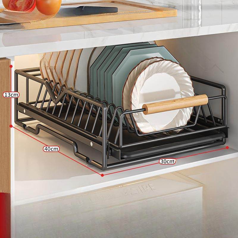 碗碟bQ5y45J3沥水抽拉物架厨抽房碗盘橱柜拉屉式放碗置水碗碟收篮,收纳整理,书桌收纳置物架,淘宝优惠券,粉丝福利购,淘宝优惠卷
