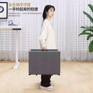 公室单折叠床简便式携躺椅海绵垫午休床宿舍四折折叠成人午人睡易