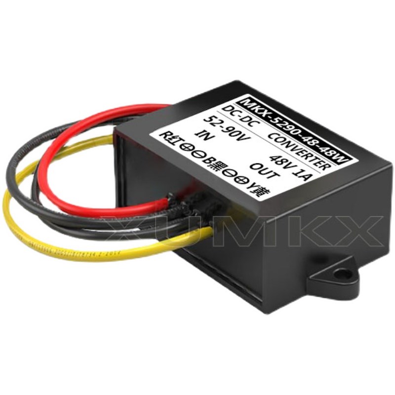 52~90V转48V电源转换器 性能稳定 直流60V72V变48V降压器防水模块