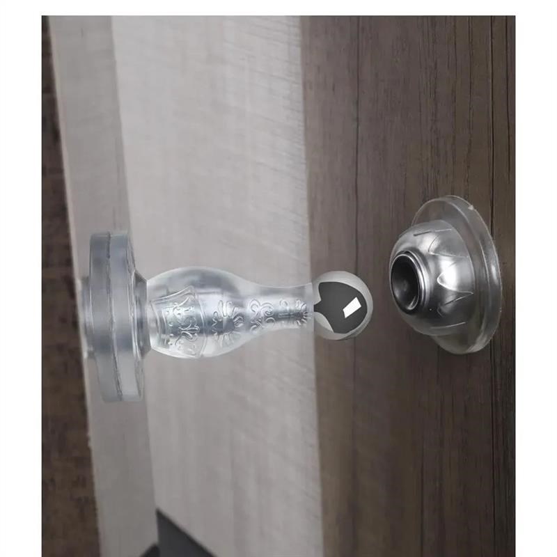门档器门吸免打孔新款大门防撞器门后家用顶门抵门门塞门阻