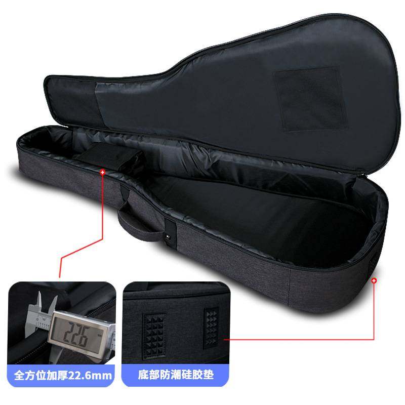 民谣吉他包41寸40寸双肩加厚防水38寸36寸吉他琴袋39寸古典吉他包
