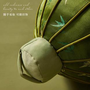 新中式氛围感灯笼抱枕厅jx05装异形创饰意挂件中客风摆件圆柱形靠