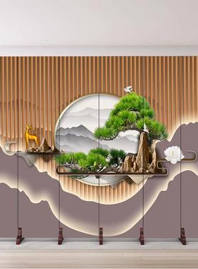 新中屏风隔断客厅折式叠移办室公卧室遮挡会客室入户正LNT对门玄