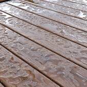 外塑木防桌椅防水晒外摆桌庭院花11 园别子墅阳台休户闲圆方