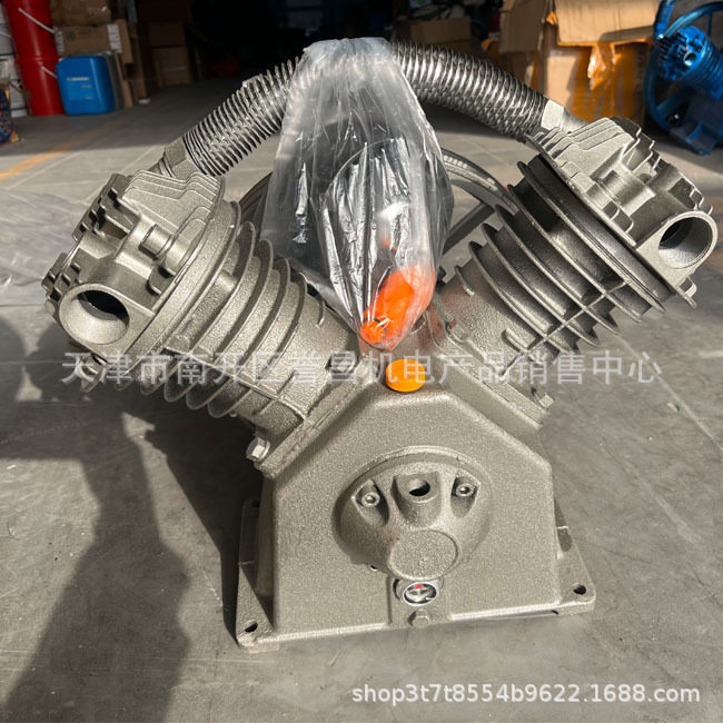 小捷豹款式工业级空压机泵头二缸三缸四缸机头通用型气泵总成配件