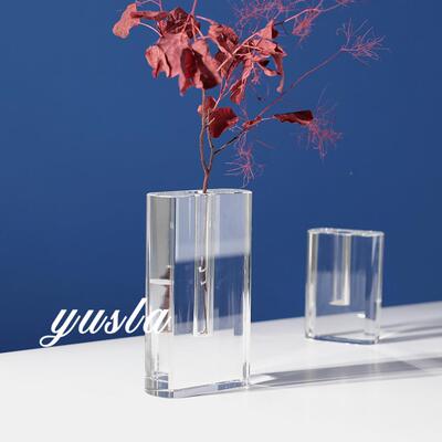 面简约样板间茶几插干花瓶客厅别墅店书IMU房餐桌花器摆件装饰软
