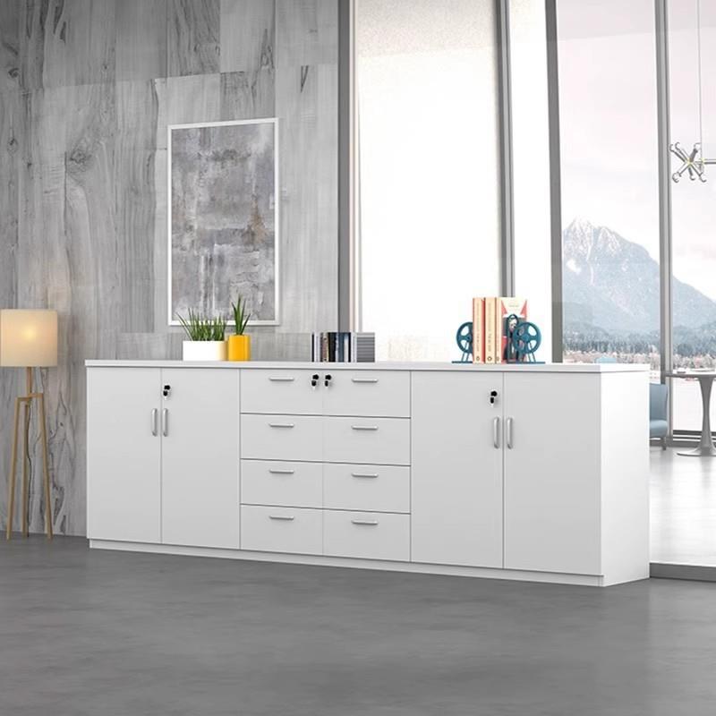 木质文件柜矮柜地-柜储物柜办公室隔断柜料档柜案柜柜办公子资带