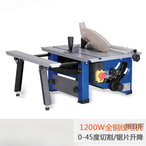 8寸木台台工式多功nHE7HpCb能小型可调度角锯可锯度铝切割机工具
