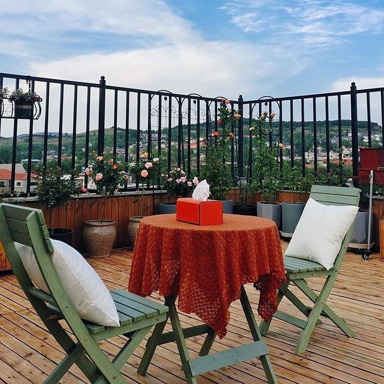 折叠桌椅小户型家阳吃台饭餐用桌子简约实木合简易F9675S7M便携式