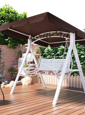 吊椅秋户外庭POV院家用双人椅室儿童摇室外内阳台吊千篮椅铁艺荡