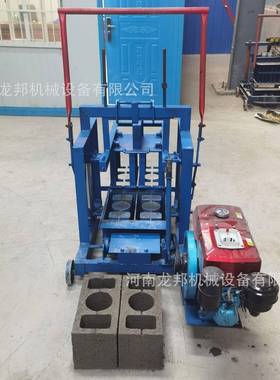 柴油EIJ砖机制作4020-10-020空砖心操作简单无需用电空心制砖机