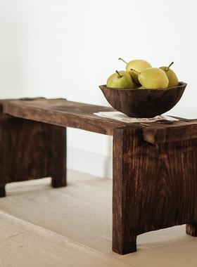 9U实木沙发边几角几室沙发几边床椅复古手工浴做茶旧款艺术202210