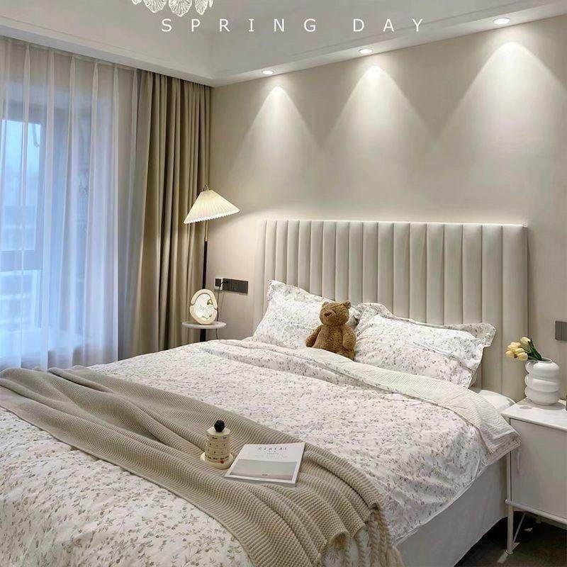 极简风床双人床轻奢免洗科技布床极简布艺床奶油系网红床主卧婚床,电子元器件市场,其它元器件,淘宝优惠券,粉丝福利购,淘宝优惠卷