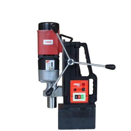 上海呈祥厂家直销欧宝OB-80C齿轮调速钻孔机磁力钻80孔径麻花