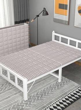 叠折床携单人床家房用简易午休出租便双人.WGV米办公室硬板床加固