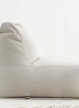 懒PZV红人沙发可躺可睡阳台室沙发日豆袋可拆洗网式懒卧人小沙发