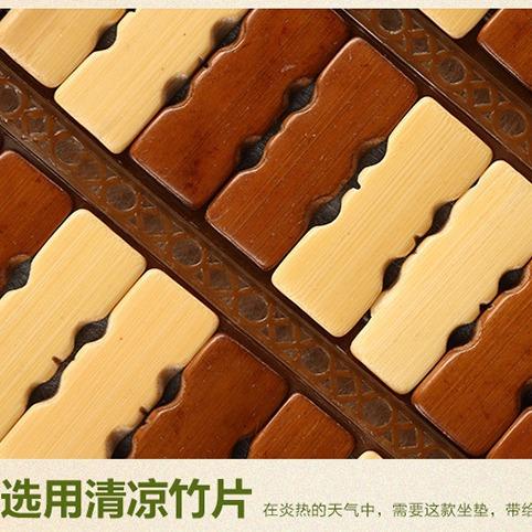 邮爆款竹竹片包货车卡车汽坐垫透气紫草691席凉垫德龙大车车座垫