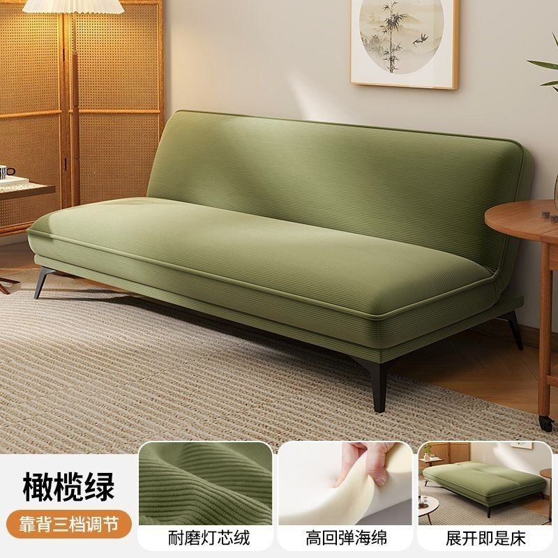 沙发床多功能双人新款一体折叠卧室坐躺两用懒人出租房客厅沙发床