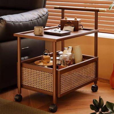 床头约置边物架可移动床头柜功非实1228木简现代几创意家用多能收