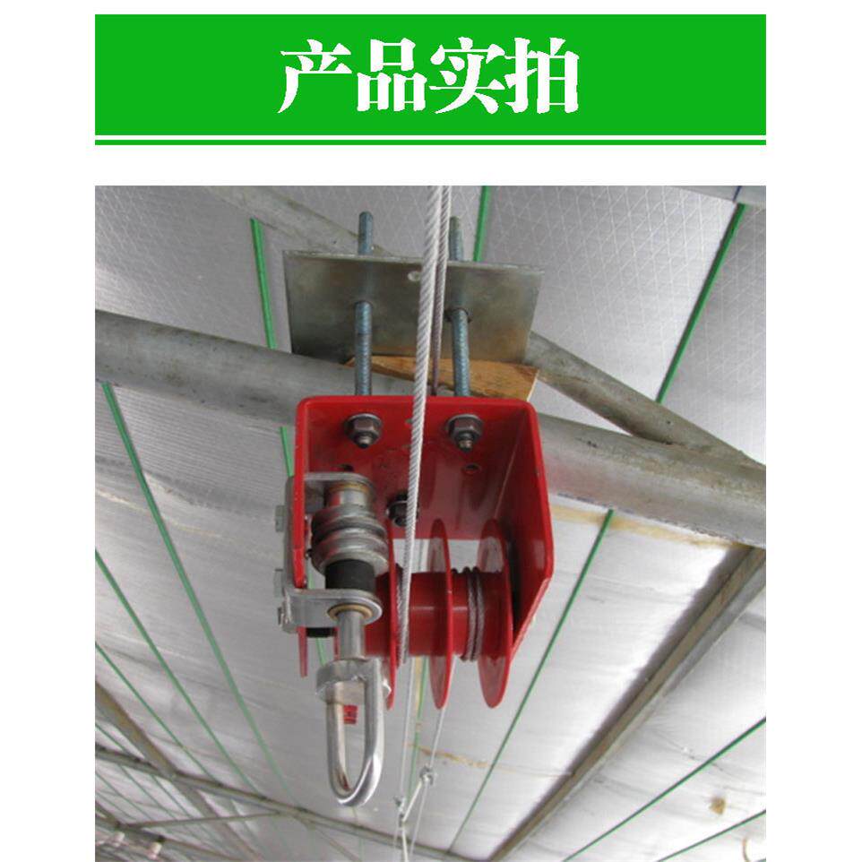鸡自动饮水用升降绞盘殖大TED器棚卷帘机大棚通风窗绞盘水养线绞