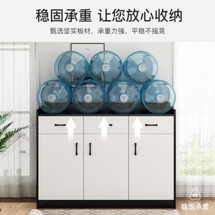 茶B128 465水柜轻餐边柜子储物柜客厅墙置物柜奢茶置柜物靠架小收