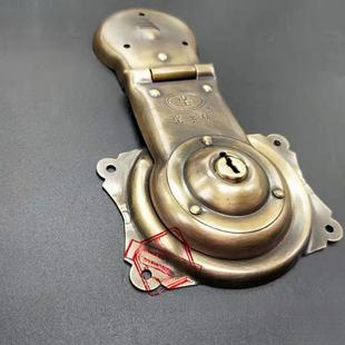 樟木箱铜件老式箱配锁扣箱明清中式古铜锁扣搭扣锁鼻古铜樟木箱箱