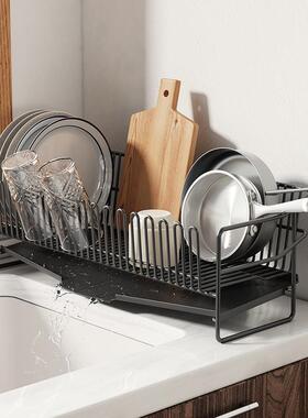 30GSY4不锈钢厨超房碗碟架沥水架晾水碗池碗筷碗盘边窄窄收纳置物