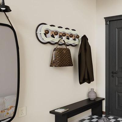 多巴胺新款挂钩户装饰画入墙上家创意用高级感衣帽MTK架挂衣