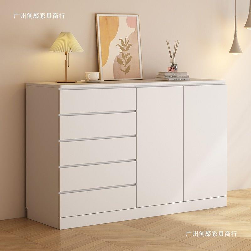 现斗柜家DG004514用卧室约代简收纳柜客厅靠五斗柜带抽储墙物柜床