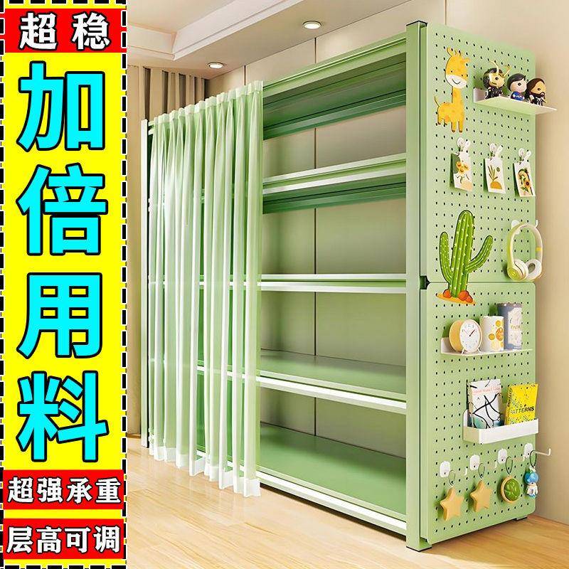 家用物架多层收纳架客厅储书杂架PDD10214物间整理架地下室置物架