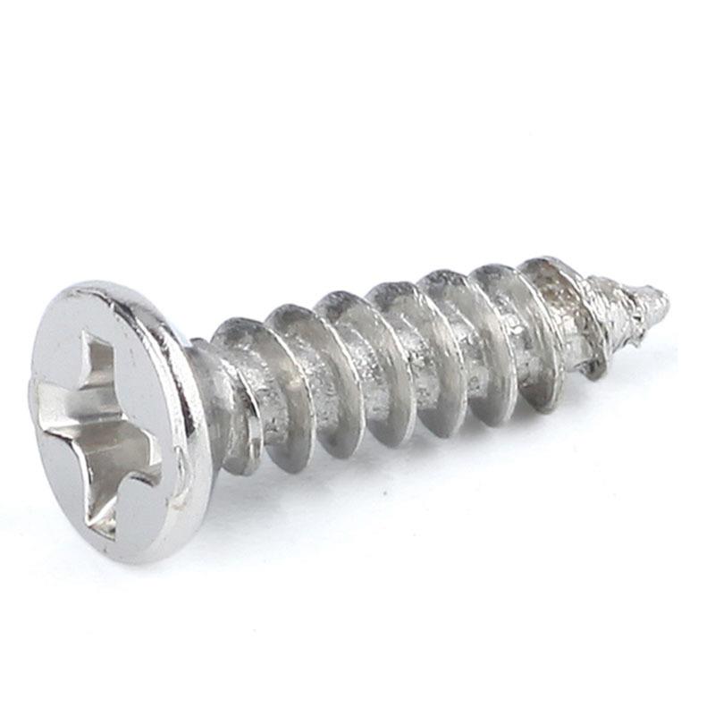 KA淬486火镍加沉头自硬攻螺丝平头.自攻螺钉M2M3镀|M35|M4厂家直