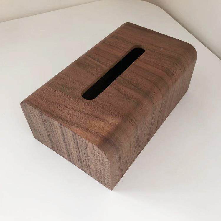 黑纳胡桃726纸巾盒家用厅面抽纸桌盒茶几遥控器收客盒