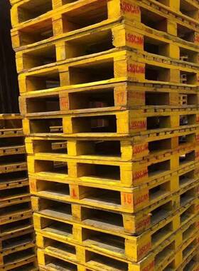 黄色陆凯实叉木储卡板路凯托叉盘饮料仓四面进木卡板物LIF流车托